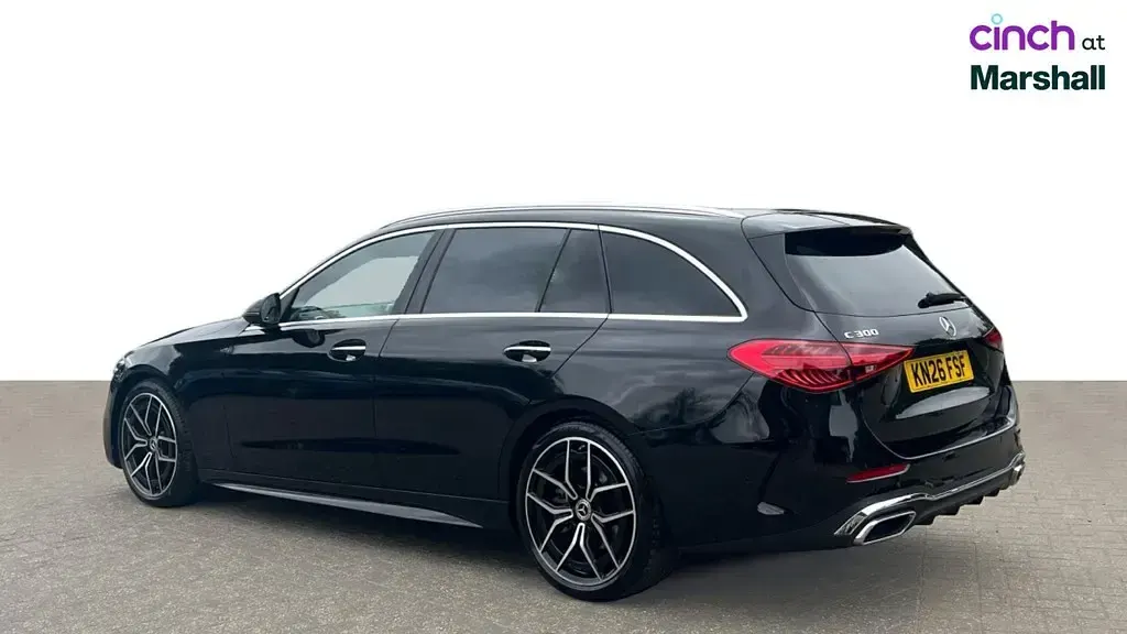 Used Mercedes C300 AMG Line Premium 258 HP (189 kW) 2026 Black Estate