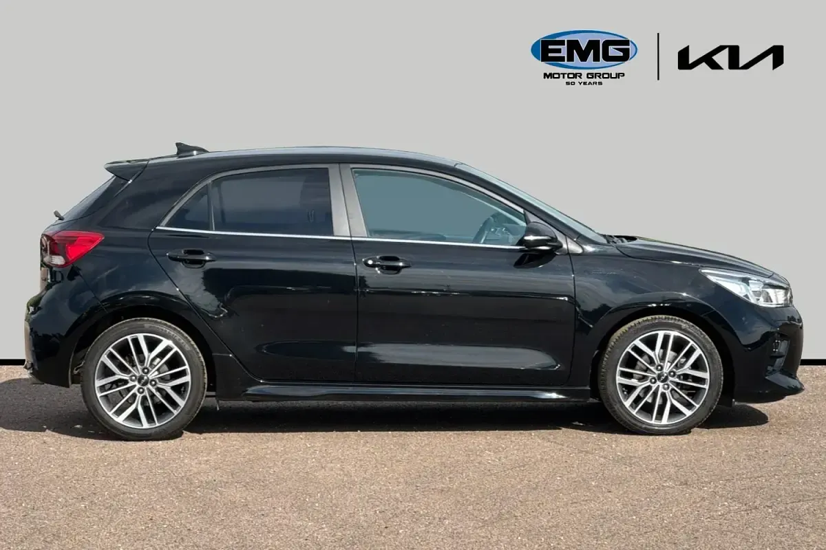 Used Kia Rio GT-Line S 118 HP (86 kW) 2023 Midnight black Hatchback