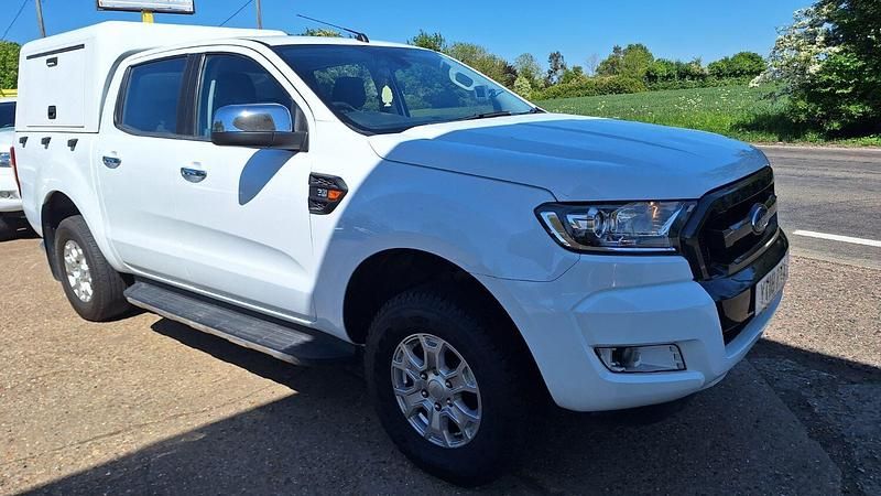White Used 2018 Ford Ranger XLT Pickup | £13,995 - Image 1/4