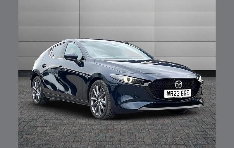 Blue Used 2023 Mazda 3 Inclusive Hatchback | £18,295 (Fair price) - Image 1/4
