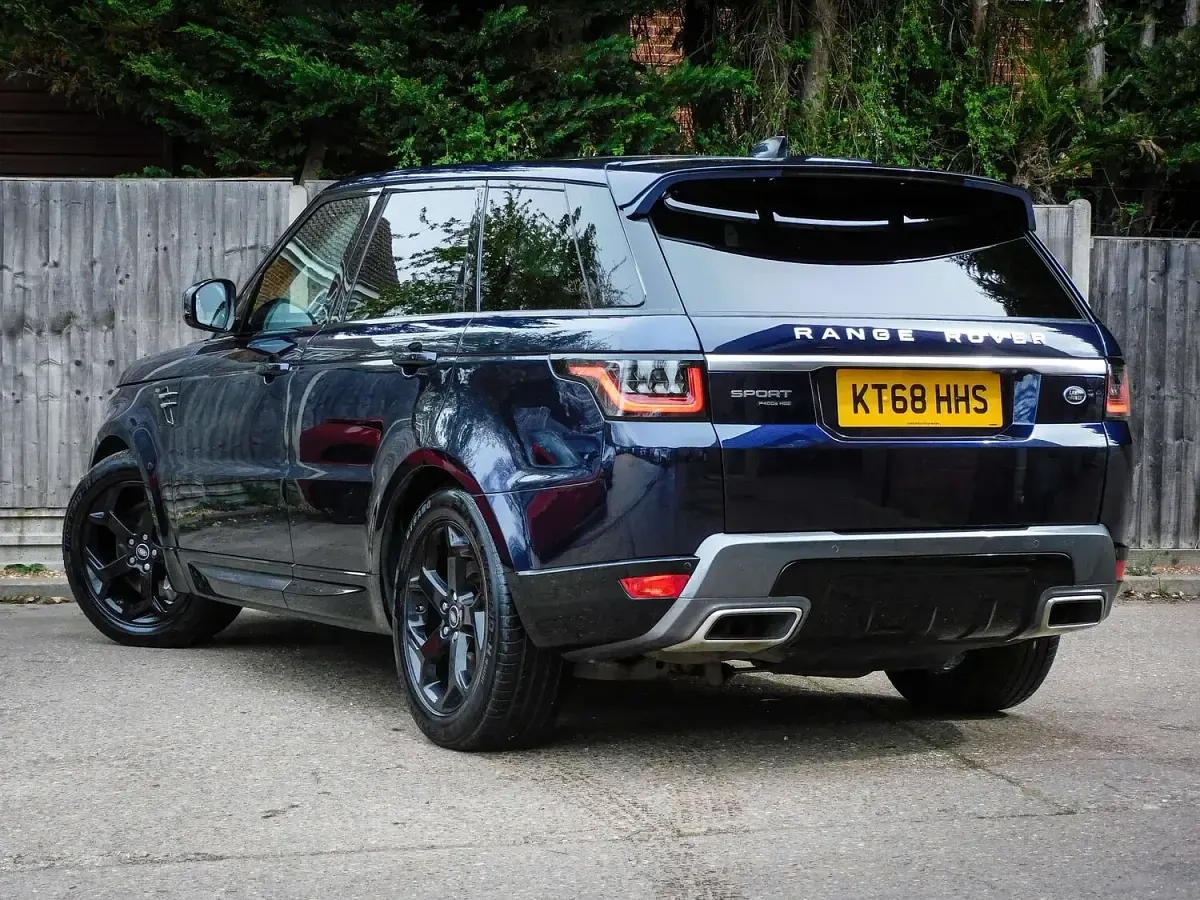 Used Land Rover Range Rover Sport HSE 398 HP (292 kW) 2018 Blue SUV