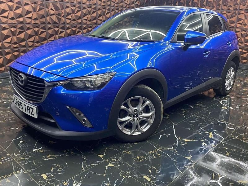 Used Mazda CX-3 105 HP (77 kW) 2016 Blue SUV