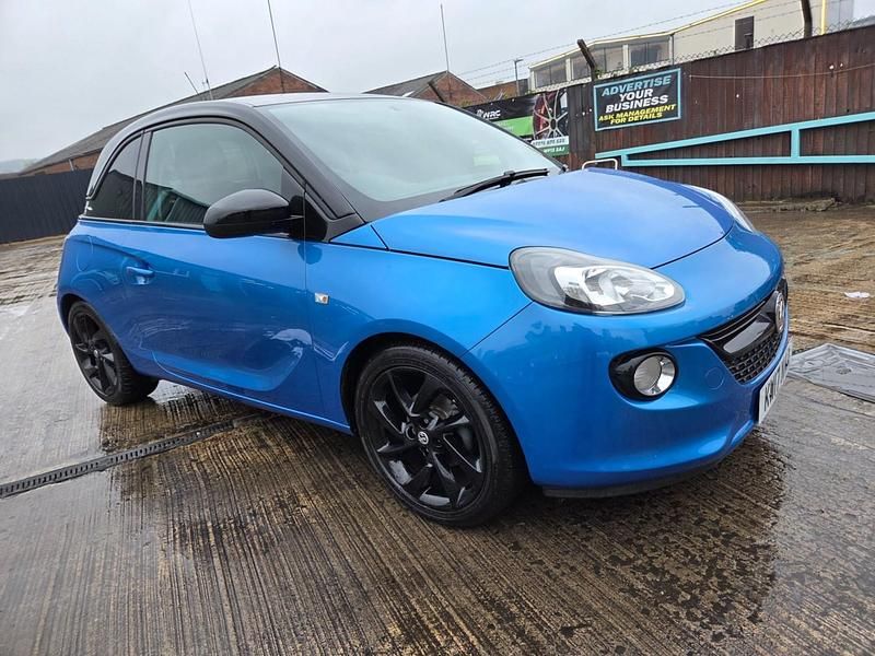 Begagnad Vauxhall Adam 2017 Blå Halvkombi