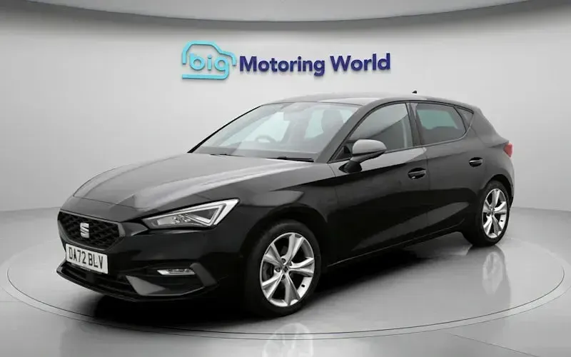 Used Seat Leon FR 131 HP (96 kW) 2022 Black Hatchback