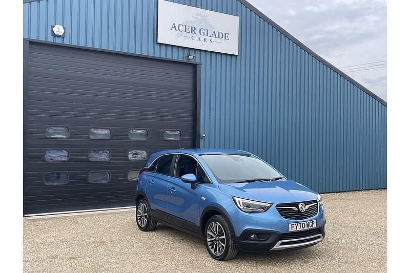 Used Vauxhall Crossland X Elite 130 HP (95 kW) 2020 Blue SUV