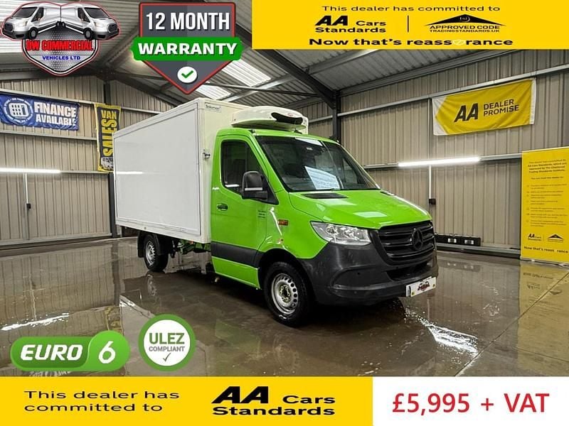 Used Mercedes Sprinter 140 HP (102 kW) 2020 Green Van
