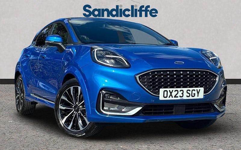Blue Used 2023 Ford Puma Gen-E ST-Line Hatchback | £21,133 (A bit pricey) - Image 1/4