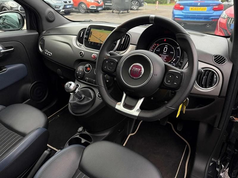 Used Fiat 500 Rock 2020 Black Hatchback