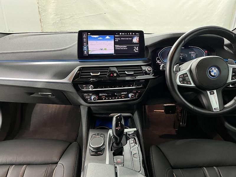 Used BMW 545e M Sport 394 HP (289 kW) 2021 Black Sedan
