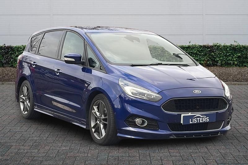 Blue Used 2017 Ford S-MAX ST-Line MPV | £11,990 (Fair price) - Image 1/4