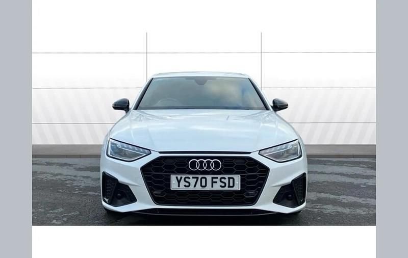 Used Audi A4 Black Edition 150 HP (110 kW) 2020 White Sedan