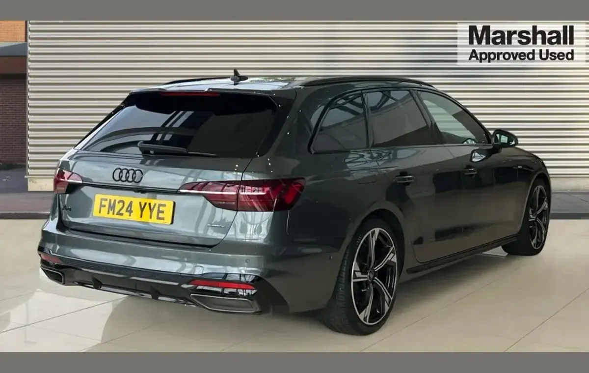 Used Audi A4 Black Edition 204 HP (150 kW) 2024 Grey Estate