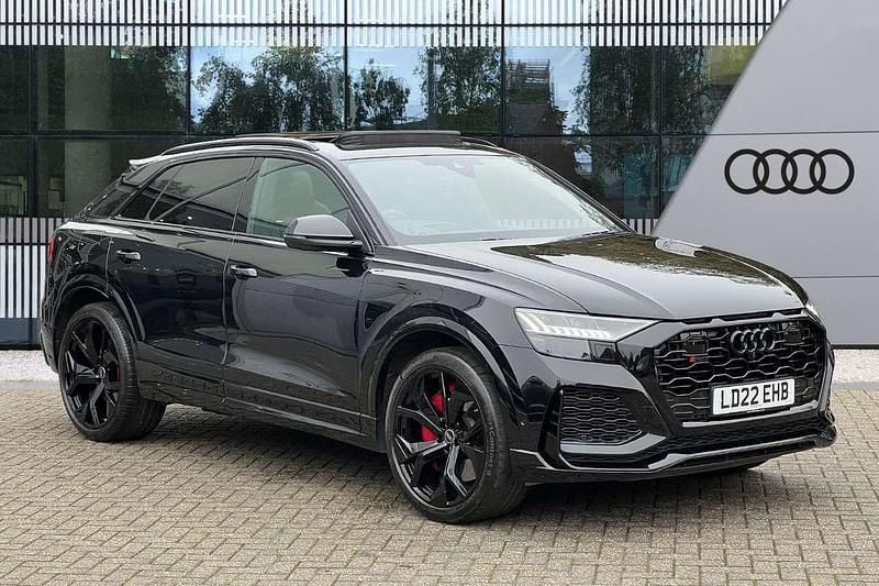 Black Used 2022 Audi RS Q8 Advanced SUV | £81,499 (Fair price) - Image 1/4