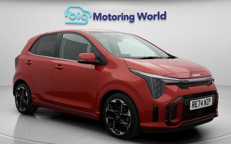 Red Used 2024 Kia Picanto GT-Line S Hatchback | £15,500 (Good price) - Image 1/4