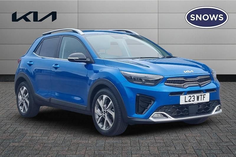 Blue Used 2024 Kia Stonic GT-Line SUV | £17,499 (Fair price) - Image 1/4
