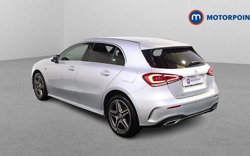 Used Mercedes A250 Executive 218 HP (160 kW) 2021 Silver Hatchback