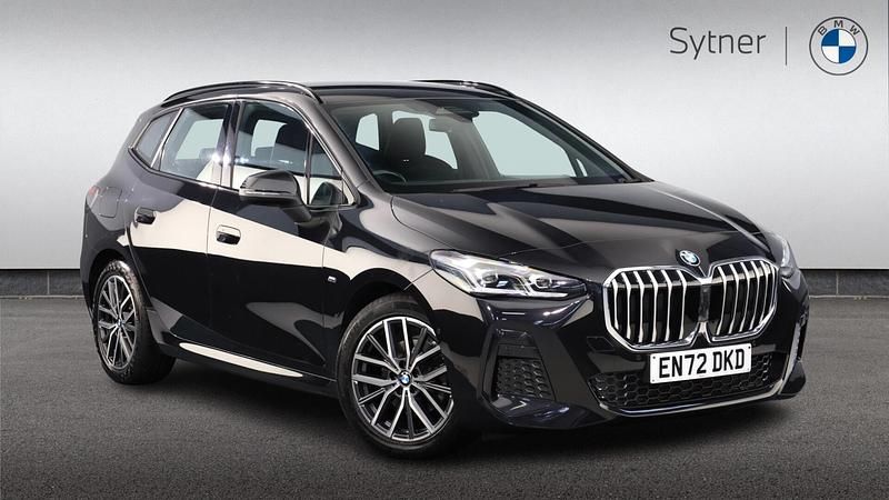 Black Used 2023 BMW 220 Active Tourer M Sport MPV | £24,000 (Fair price) - Image 1/4