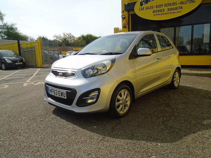 Second-hand Kia Picanto 85 CP (62 kW) 2013 Argintiu Hatchback