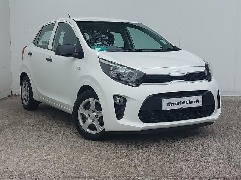 White Used 2022 Kia Picanto 4 Hatchback | £9,798 (Good price) - Image 1/4