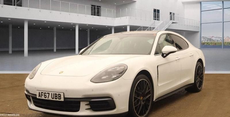 White Used 2017 Porsche Panamera Sedan | £38,950 (Good price) - Image 1/4