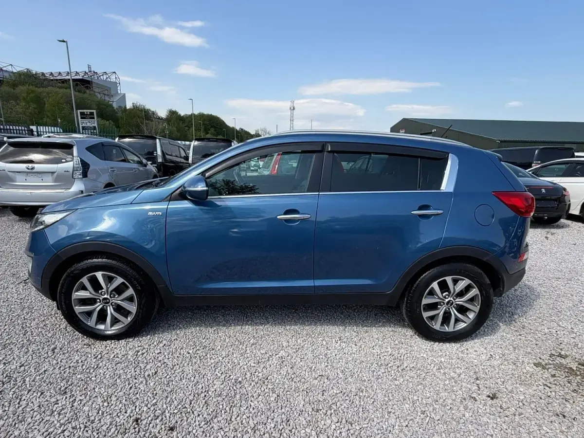 Usado Kia Sportage 2014 Azul SUV