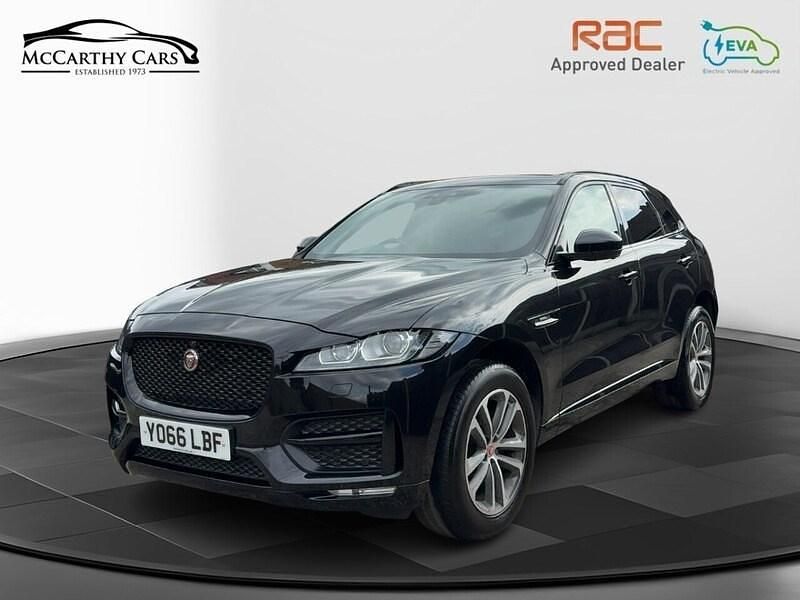 Used Jaguar F-Pace R-Sport 177 HP (130 kW) 2016 Black SUV