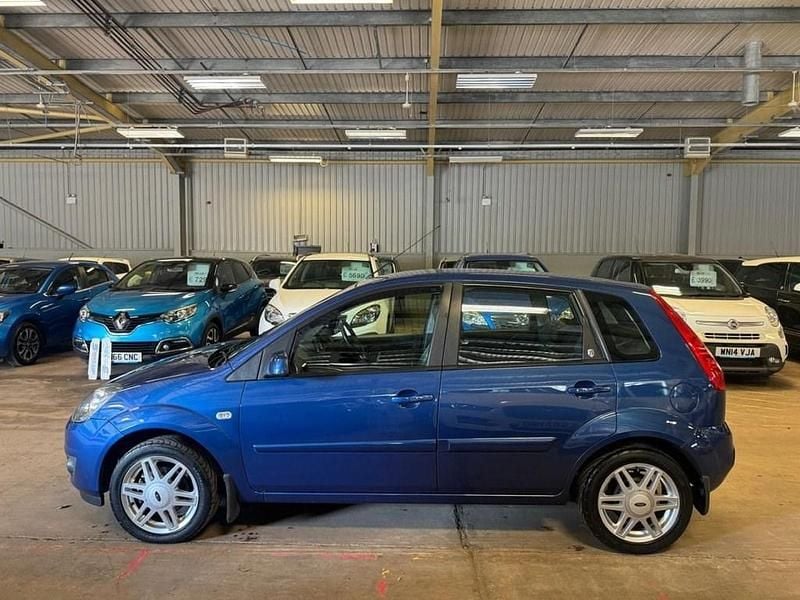 Used Ford Fiesta Ghia 2008 Blue Hatchback