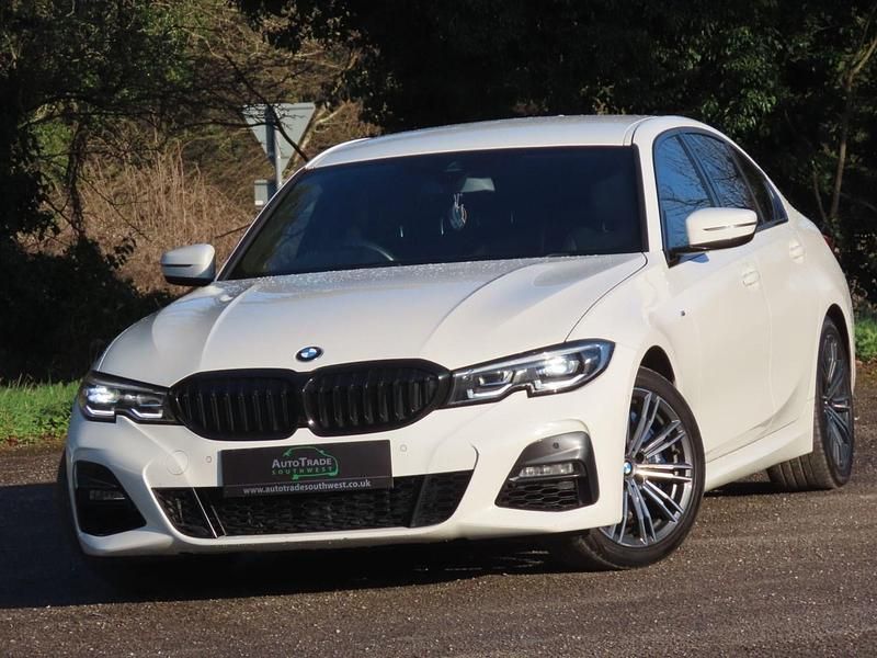 White Used 2019 BMW 330 M Sport Sedan | £23,494 (Fair price) - Image 1/4