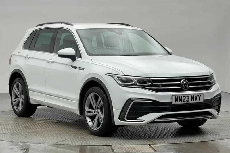 Used VW Tiguan R-line Edition 150 HP (110 kW) 2023 White SUV