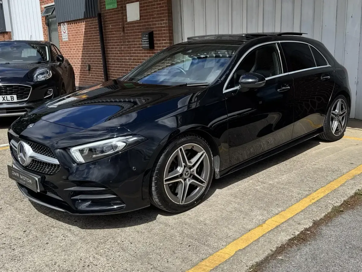 Used Mercedes A250 AMG Line Premium Plus 2019 Black Hatchback