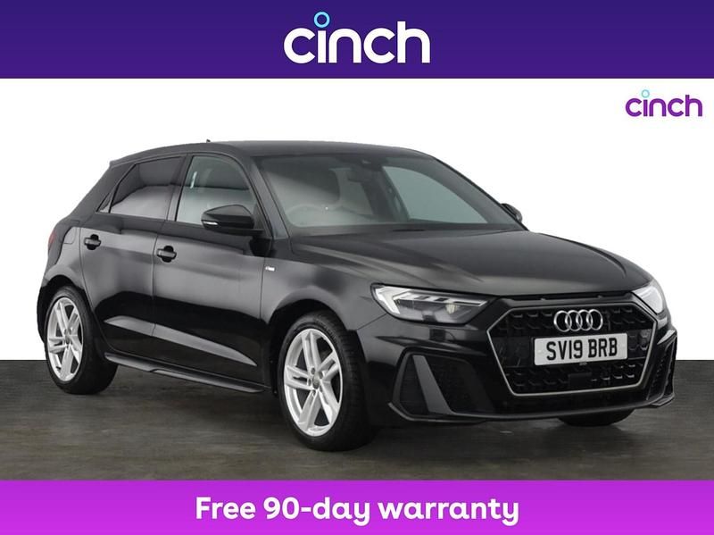 Black Used 2019 Audi A1 S-Line Hatchback | £14,599 (Fair price) - Image 1/3