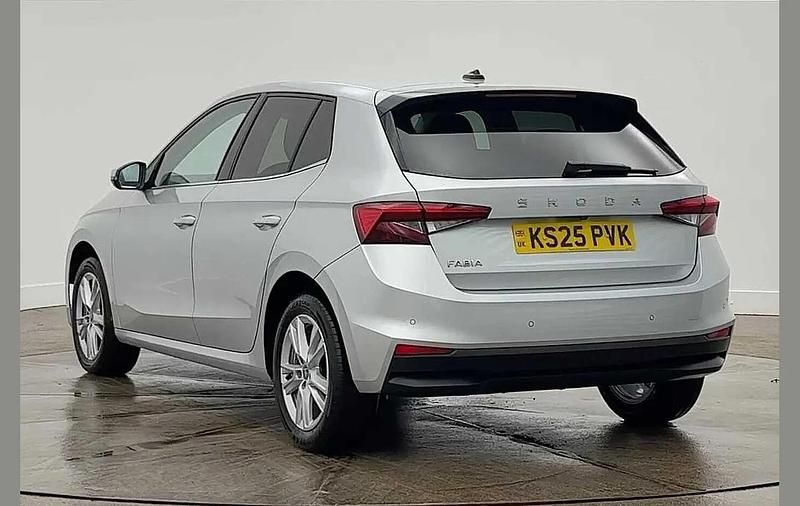 Used Skoda Fabia SE L 113 HP (83 kW) 2025 Brilliant silver metallic Hatchback