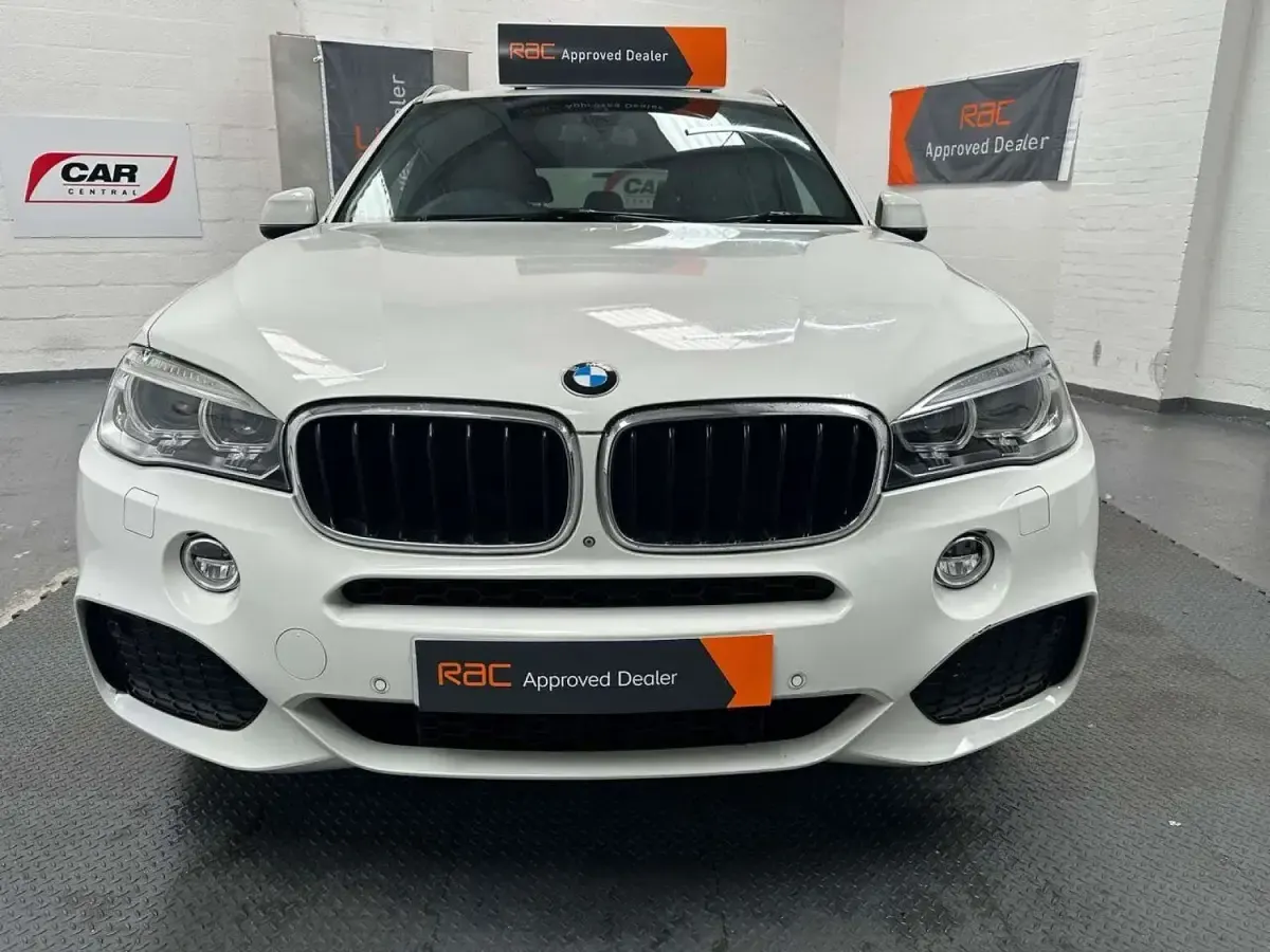 Used BMW X5 M Sport 258 HP (189 kW) 2015 White SUV