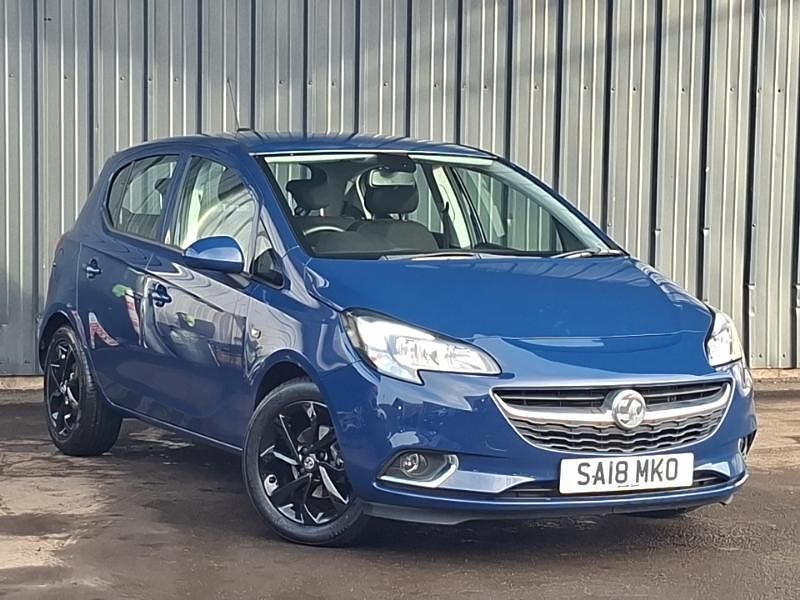 Used Vauxhall Corsa SRi 75 HP (55 kW) 2018 Blue Hatchback