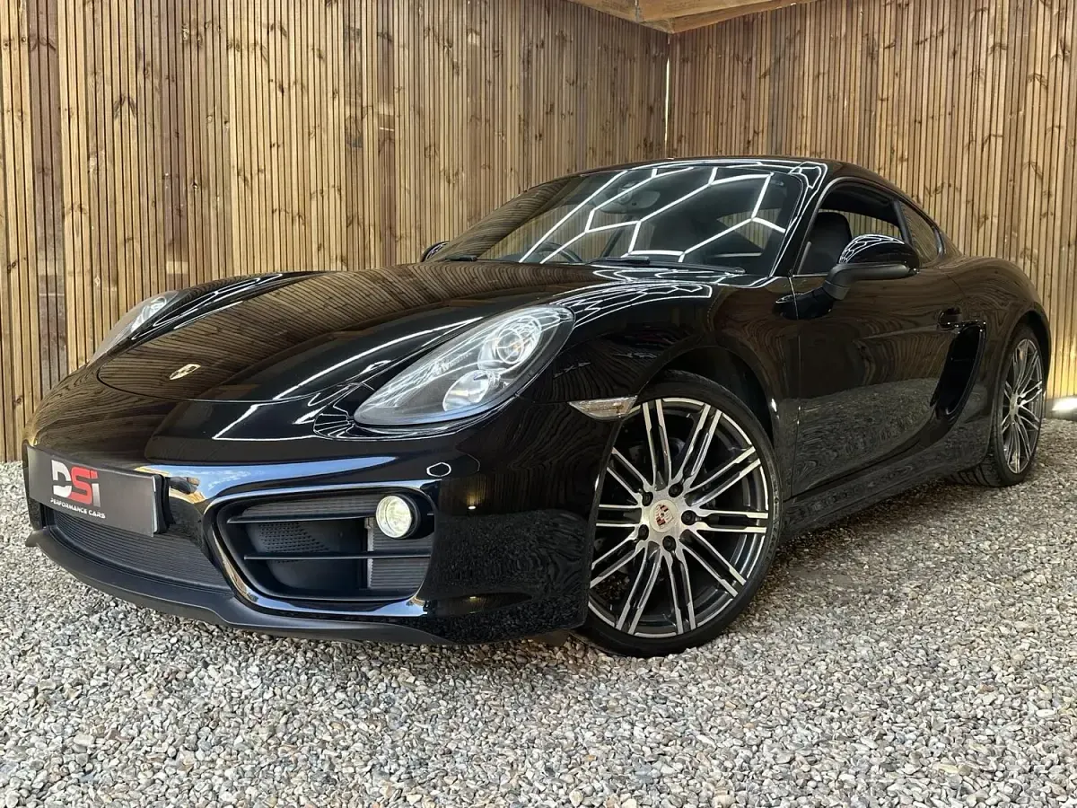 Used Porsche Cayman 275 HP (202 kW) 2015 Black Coupe