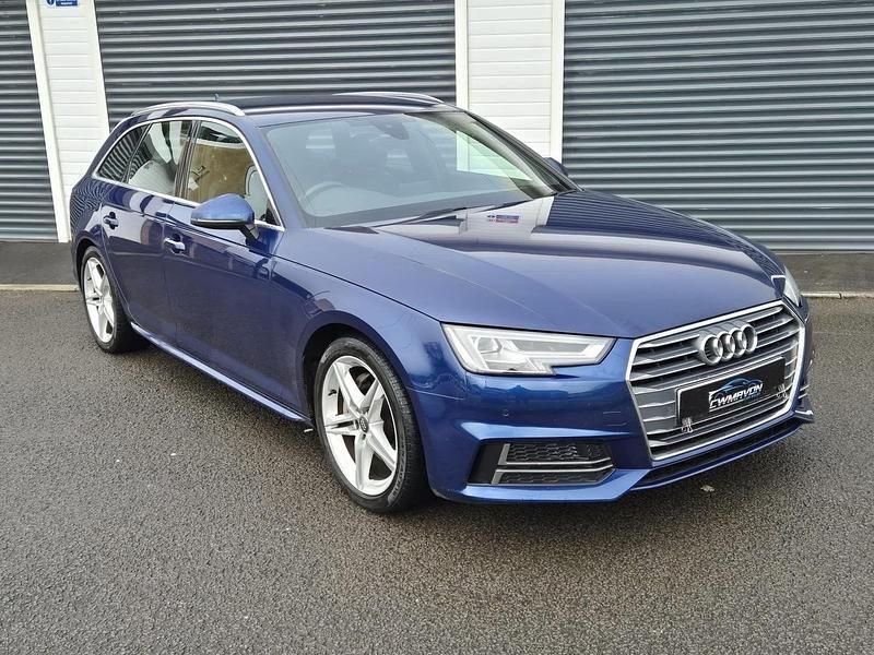 Used Audi A4 S-Line 2017 Blue Estate
