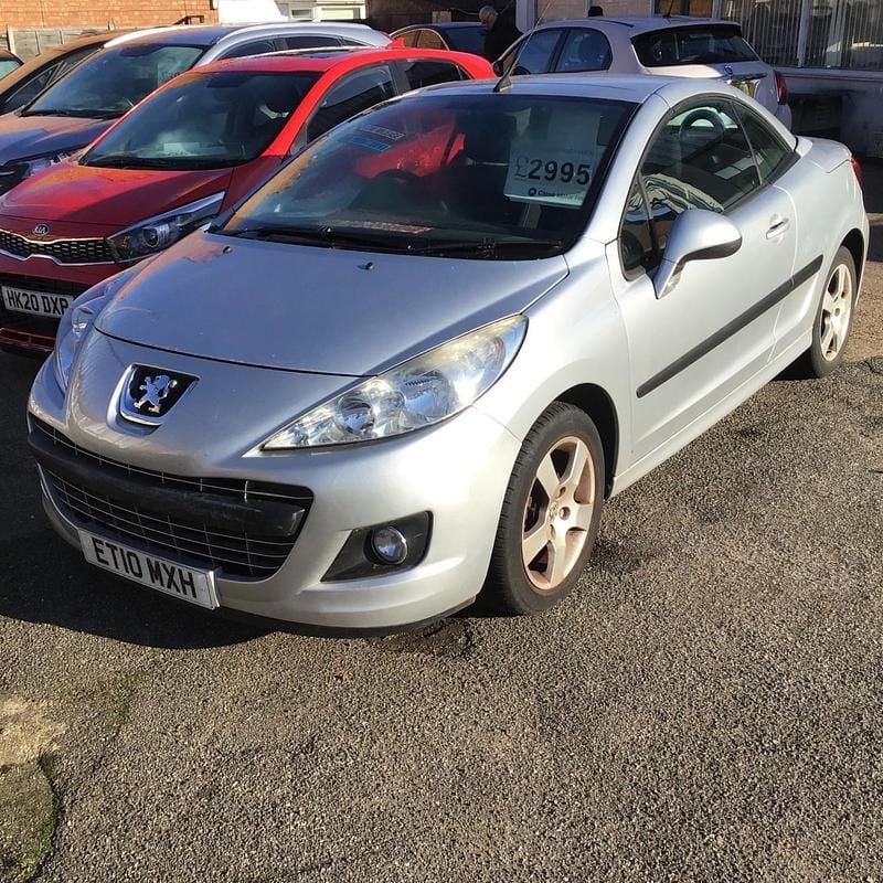Silver Used 2010 Peugeot 207 Sport Cabriolet | £2,995 (Fair price) - Image 1/4
