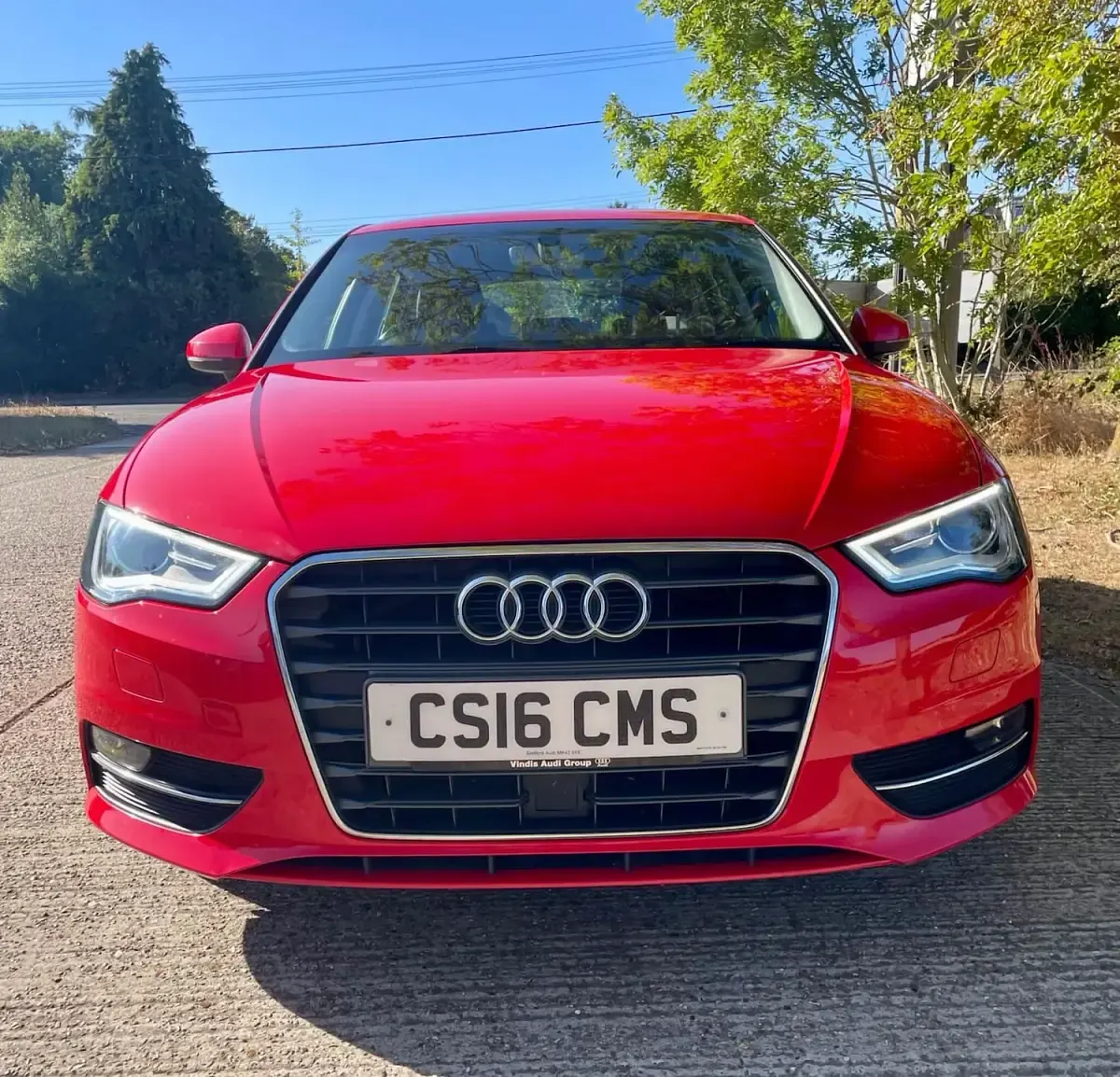 Used Audi A3 Sportback Sport 150 HP (110 kW) 2016 Red Hatchback