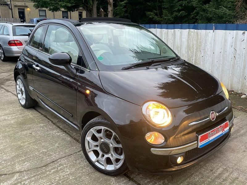 Black Used 2015 Fiat 500C Lounge Cabriolet | £5,990 (Super price) - Image 1/4