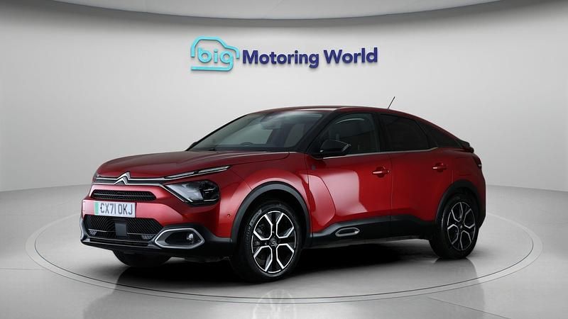 Used Citroën e-C4 Shine 100 kW (136 HP) 2021 Red Hatchback
