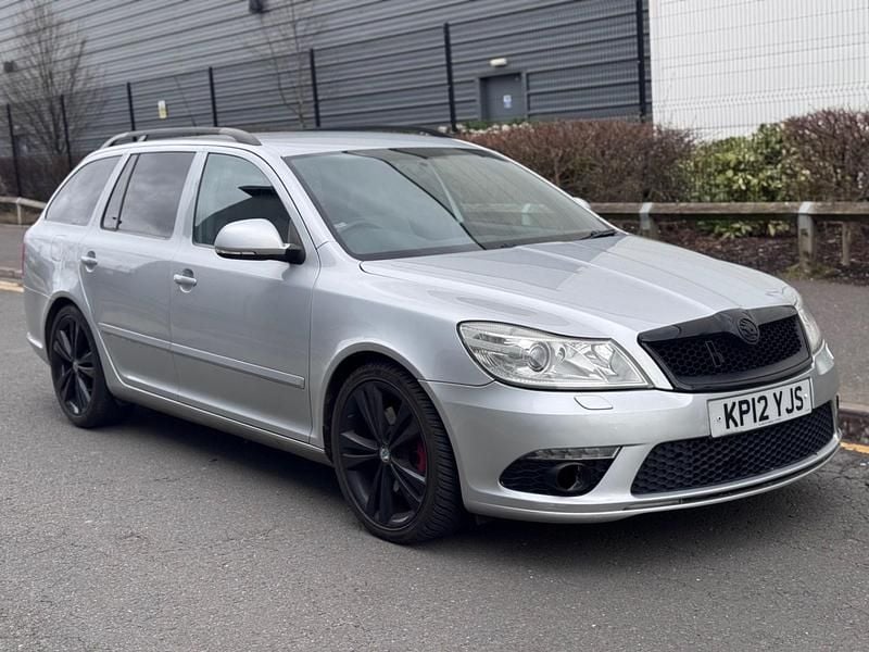 Used Skoda Octavia vRS 200 HP (147 kW) 2012 Silver Estate