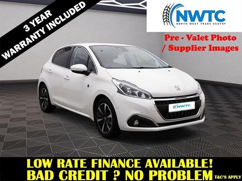 White Used 2019 Peugeot 208 S Hatchback | £9,000 (Fair price) - Image 1/4
