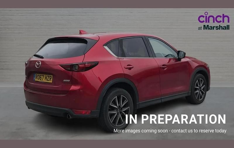 Second-hand Mazda CX-5 Inclusive 150 CP (110 kW) 2017 Roșu SUV