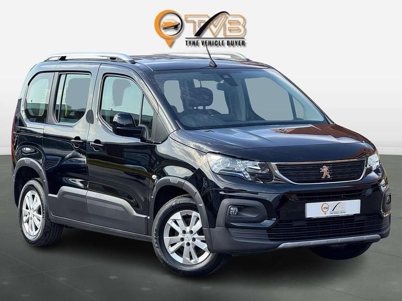 Black Used 2019 Peugeot Rifter Allure MPV | £10,995 (Good price) - Image 1/3