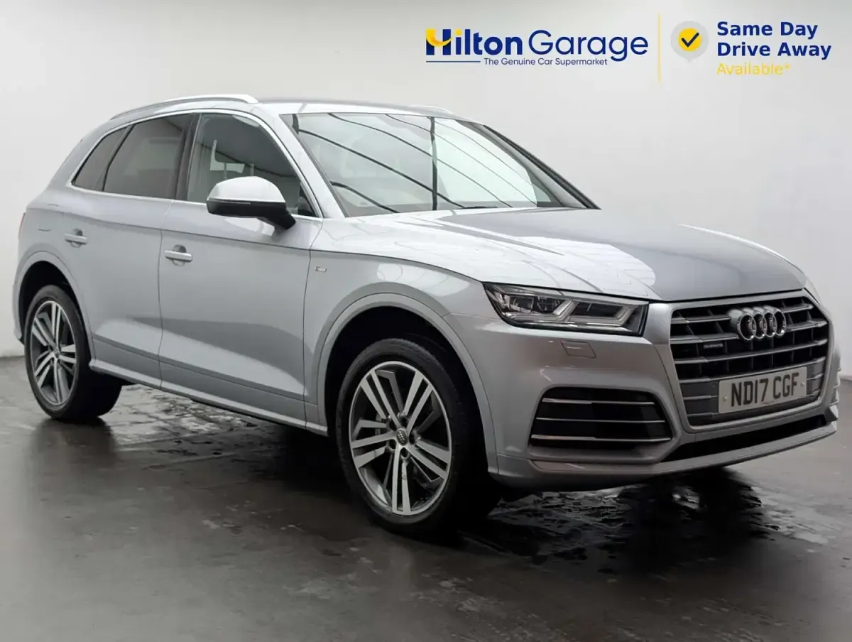Begagnad Audi Q5 S-Line 252 HK (185 kW) 2017 Silver SUV