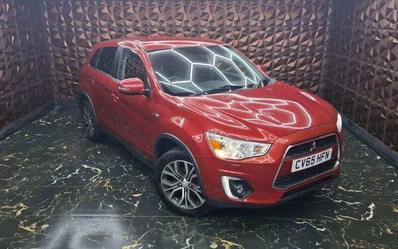Used Mitsubishi ASX 117 HP (86 kW) 2015 Red SUV