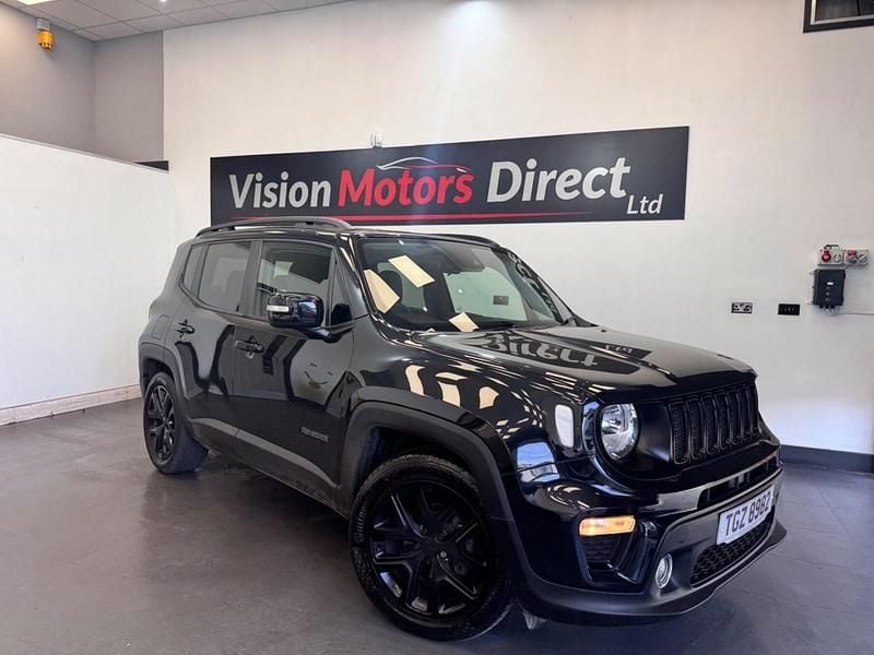 Black Used 2021 Jeep Renegade Night Eagle SUV | £14,480 (Fair price) - Image 1/4