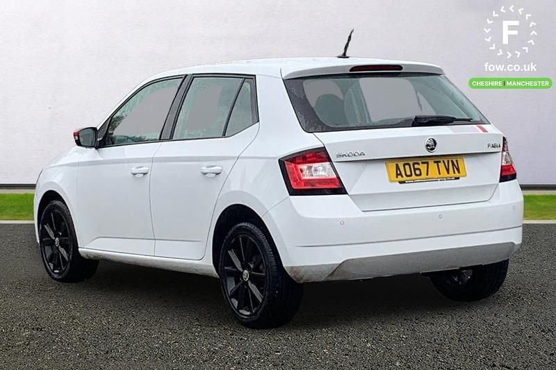 Used Skoda Fabia 2017 White Hatchback