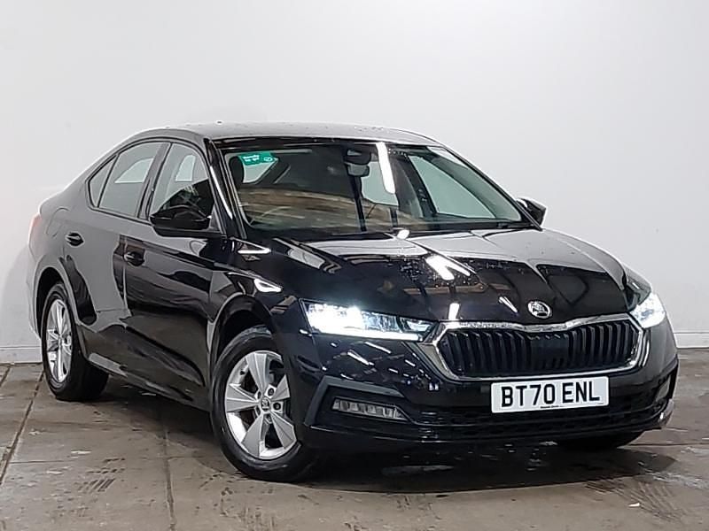 Used Skoda Octavia SE First Edition 110 HP (80 kW) 2020 Black Hatchback