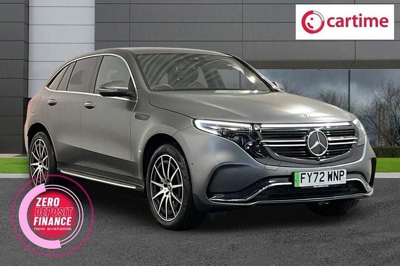 Used Mercedes EQC400 AMG line 300 kW (408 HP) 2022 Grey SUV